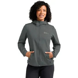 Jack Wolfskin Damen Windhain Hoodie Jacke (Größe S, gruen)