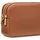 Michael Kors Bryant Medium Schultertasche Baumwolle/Leder Brown