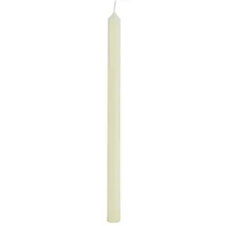 IB Laursen Dünne hohe Kerze 20cm, creme