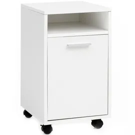 KADIMA DESIGN Ossola Rollcontainer 33 x 38 x 60 cm Weiß