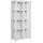 VCM Vitrinenschrank Brisbane 80 x 35 x 175 cm Weiß