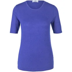 Rundhals-Pullover aus Seide Kaschmir Peter Hahn Seide/Kaschmir lila