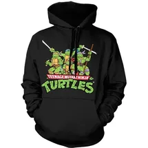Teenage Mutant Ninja Turtles Hoodie Schwarz XXL