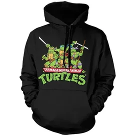 Teenage Mutant Ninja Turtles Hoodie Schwarz XXL