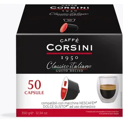 Caffè Corsini Classico Italiano Gusto Deciso 50 Kapseln Dolce Gusto® kompatibel