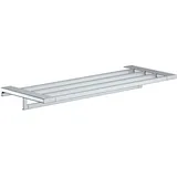 Hansgrohe AddStoris Handtuchablage mit Handtuchhalter, 41751000