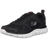 SKECHERS Track - Scloric black/red 44