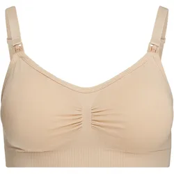 Büstenhalter - MIDOYA StilliieTM - Dein bügelloser Still-BH Beige / XL - StilliieTM - Still BH mit Still Einlagen - Beige - XL