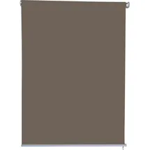 Jet-Line Sichtschutzrollo Vertikalmarkise Sonnenschutz Sichtschutz blickdichtes Rollo Fenster 1,4x2,3m Braun