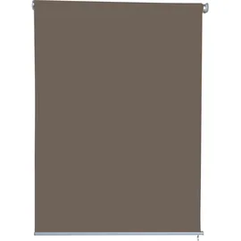 Jet-Line Sichtschutzrollo Vertikalmarkise Sonnenschutz Sichtschutz blickdichtes Rollo Fenster 1,4x2,3m Braun