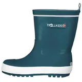 Trollkids Gummistiefel Lysefjord Teal-Grün, 27