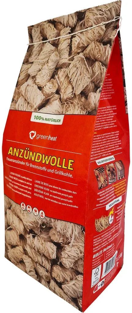 Greenheat Anzündwolle