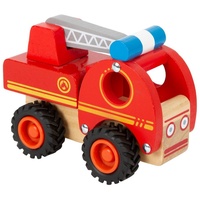 small foot® Holzauto Feuerwehr in rot