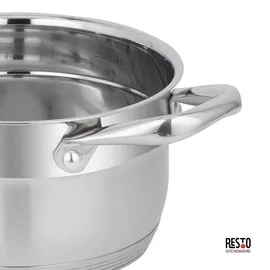 RESTO Kitchenware Edelstahl Kochtopf 18 cm