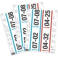 Durable Einsteckschilder für Kennzeichnungstaschen 74 x H) 297 mm