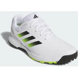 adidas Traxion Response Spikeless Golfschuh - Cloud White / Core Black / Lucid Lemon - 43 1/3
