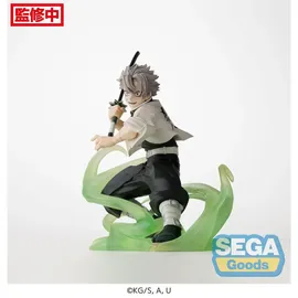 Sega Demon Slayer: Kimetsu no Yaiba Xross Link Anime PVC Statue Sanemi Shinazugawa Hashira Training Arc 12 cm