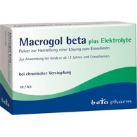 Betapharm Arzneimittel GmbH Macrogol beta plus Elektrolyte