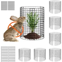 Vevor Pflanzenschutz vor Tieren 32 cm Durchmesser x 35 cm Höhe 6er-Pack
