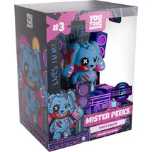 youtooz Mister Peeks Figur 12 cm - Lila/Pink/Mehrfarbig