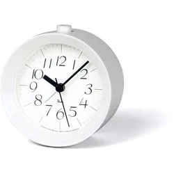 Lemnos Wecker RIKI Alarm Clock / white