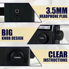 Retekess TR633 schwarz