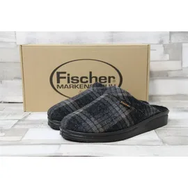 Fischer Markenschuh Pantoffeln Grau 45
