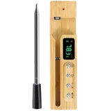 Kabelloses Fleischthermometer, Lebensmittelthermometer Mit Kabelloser Sonde, Digitales Fleischthermometer. – Crezuo