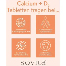 Sovita beauty Calcium + D3 Tabletten 100 St.