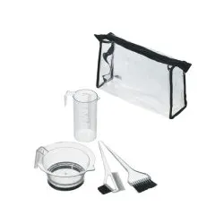 Comair Färbe-Zubehör-Set 5-teilig transparent