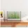 vidaXL Aquarium mit Speicher 12 l Transparent/Weiß