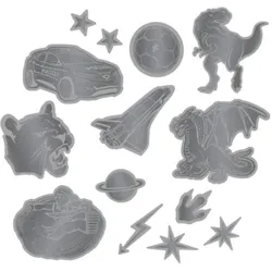 Step by Step 213399 Reflektierendes Sticker-Set 