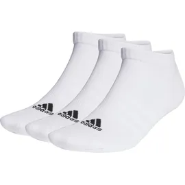 adidas adidas, Cushioned Low-Cut Socken, 3 Paar weiß - L (L), Weiss