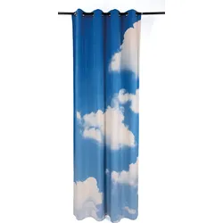 Toiletpaper Cloud Wohnzimmervorhang links
