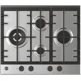 Hoover HHG6D5WC5X NL Gaskochfeld autark - Silber