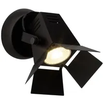 Brilliant Movie LED Wandspot schwarz matt