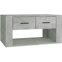 VidaXL Couchtisch Betongrau 80x50x40 cm Holzwerkstoff