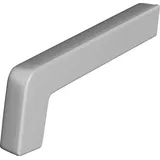 sarei haus- und gartentechnik Fensterbank Sarei PVC Seitenteile silber 225 mm silberfarben
