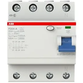 ABB FI-Schutzschalter pro M compact F204A-25/0, 03