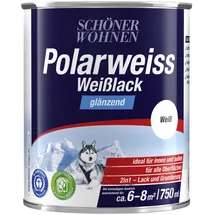 Schöner Wohnen Weißlack »Polarweiss«, glänzend