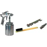 AEROTEC Druckluftfarbspritzpistole Kit-Line HVLP 1l 130-200l/min 2-3bar