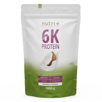Nutri + Vegan 6K Protein Kokosnuss Pulver 1000 g