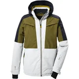 KILLTEC Herren Skijacke/Funktionsjacke mit abzippbarer Kapuze und Schneefang KSW 407 MN SKI JCKT, cloud grey, M,