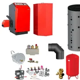 Atmos Pelletkessel P21 inkl. Brenner+Förderschnecke Komplettset 2