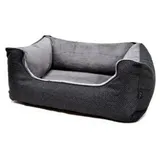 Ollesch Erbengemeinschaft Zoogroßhandel LEBON Hundebett Louis PLUS 80x60x27cm orthopädisch grau