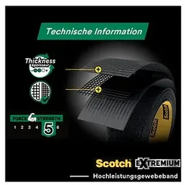 Scotch Gewebeband Extremium All Weather 27 m x 48 mm