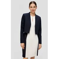 s.Oliver BLACK LABEL Jackenblazer Blazer aus Lyocellmix blau 38