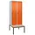 C+P Classic Plus Garderobenschrank 212x80x50 cm Reinorange
