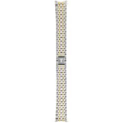 Tissot Edelstahl Metall Desire Uhrenmetallband Zweifarbig T605014353 - Grey/Golden,Zweifarbig