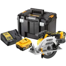 DeWalt 165 Mm Xr 18v Dewalt Kreissäge + 2 X 5ah Batterien + Tstak Koffer - Dcs565p2-qw